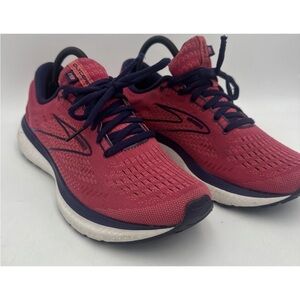 Brooks Women's Running Shoes - Pink and Navy